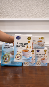COMBO 10 gói cà phê sữa hòa tan Vuông 3in1 - 18g - Lekofe