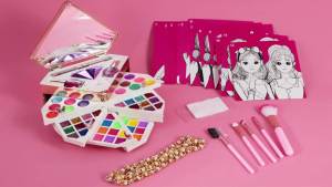 Kids Makeup Kit for GirlWashable Non Toxic Kid Make Up Toys with Travel BagKids Toy for Toddlers Children PrincessLittle Girls Play Makeup SetChristmas Birthday Gift for 4 5 6 7 8 9 10 Year Old