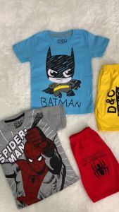 Setelan Anak Laki-Laki Laba-Laba Spiderman Ukuran 2-10 Tahun / baju anak / baju murah / COD