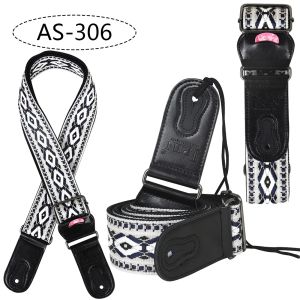 IRIN | IRIN Guitar Strap Guitar Bass Cotton Embroidery Straps Adjustable Neck Strap With Pick Electric Acoustic Guitar Bass Universal