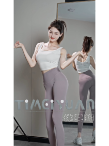 Yoga Vest Womens Moisture Wicking Cotton like Fabric with Chest Pad Sensation like Womens Sports Fitness Clothing