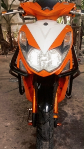 YAMAHA MXI 125 - MotoRig Crash Guard Heavy Duty from MotoRig Outlet