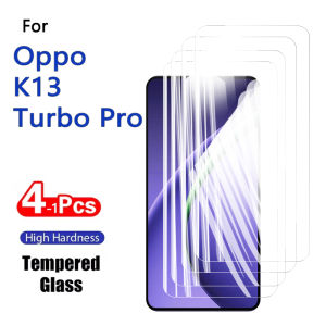 1-4PCS Screen Protectors For Oppo K13 Turbo Pro 6.8" Tempered Glass Crystal High Aluminum Anti Scratch Case Friendly Fingerprint
