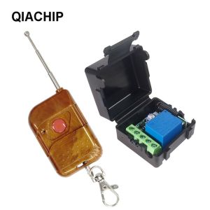 สวิตช์ไร้สายแบบไร้สาย 5V12V24V60V ประตูอัตโนมัติ ไฟฟ้าควบคุม ไฟรถยนต์ ปรับแต่ง ระบบควบคุมระยะไกล 433Mhz