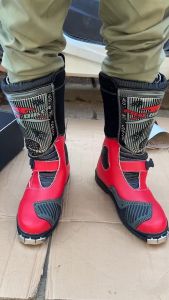 รองเท้า วิบากข้อยาว รองเท้าสำหรับขับรถ biker PRO-BIKER  หนังไมโครไฟเบอร์ทน ใช้ดี ใส่ได้ทั้งทางดำและเข้าป่า B05 /135 /136