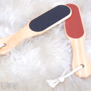 Wood Foot File: Dead Skin and Callus Remover Tool | High-Quality Foot Scrub for Smooth Soft Feet | Foot Care Essential