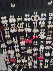 gumahus | Dustproof Jewelry Organizer Wall Earring Holder Ring Dish Earrings Display Rack