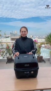 Thùng sau để xe máy/môtô phiên bản nâng cấp Givi Men B32NB-ADV GSR chất nhựa dẻo chống phai màu [FREESHIP]