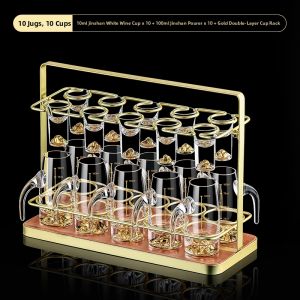 CRISTALGLASS | Elegant & Luxurious Bar Cabinet Decor Set
