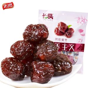 Changsi Ejiao Candied Date Nutrition Coring Instant Food Independent Packaging Natural Crystal Jujube Red Date Coconut Jujube Shandong Specialty