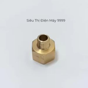 Lơ thu chuyển đổi ren trong 22mm sang ren ngoài 14mm Bằng Đồng Thau