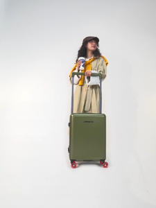 JUPITER FLY Wide Trolley Luggage Large Capacity Suitcase 20/24 inch travel Carry on boarding box