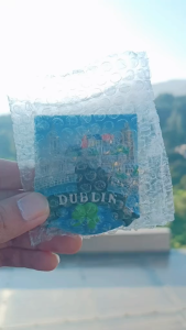 Fridge Tempelan Magnet Kulkas Souvenir Negara Ireland Irlandia Dublin 153