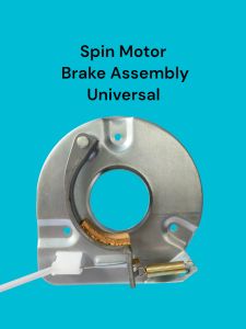 Spin dryer motor brake assembly universal