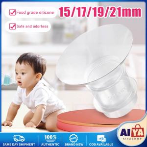 15/17/19/21mm Breast Horn Converter Flange Connector Durable Breast Pump Accessories Nipple Horn Adapter Clear Silicone Flange Insert for Wearable Breast Pump Baby Caliber Adapter