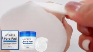 Jaysuing(简素净) | Jaysuing Hyaluronic Acid Cotton Pads Gentle Exfoliate Unclog Pores Reduce Acne Pimples Daily Skincare Use Face Clean Cotton Pads