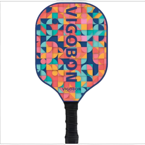 Stunning Fiberglass Series Professional-Grade Pickleball Paddle/Racket with Durable Textured Surface for Indoor/Outdoor Training