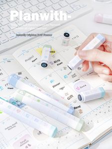 Planwith | Cute Multi-Function Life Recording Stamp