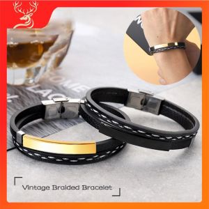 Gelang Kustom Disesuaikan: Gelang Fashion Pria Panjang Disesuaikan