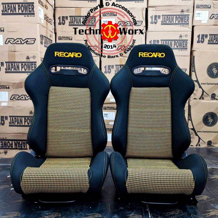 RECARO SR3 TOMCAT High-Quality Universal Racing Bucket Seats for Motors |  Lazada PH