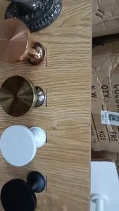 Núm vén rèm cao cấp chất liệu bằng kẽm -  Thiết kế đơn giản sang trọng