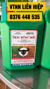 Thuốc trừ cỏ TRÂU RỪNG MỚI (can 4.5 LÍT) KENBAST 15SL thay thế tên cũ Trâu Rừng Đen - Giải pháp làm sạch vườntrừ tận gốc các loại cỏ đa niên và hằng niên trừ cỏ bờ cỏ phá hoang cỏ khai hoang cỏ vườn