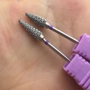 Tungsten Carbide Corn Nail Drill Bit – For Soak-Off Gel Removal & Cuticle Care Durable Nail Tool