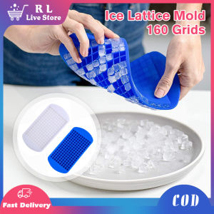 160 Grids Silicone Ice Cube Trays 1X1cm Small Ice Maker DIY Creative Juice Ice Cube Mold For Kitchen Bar Drinks Cocktail