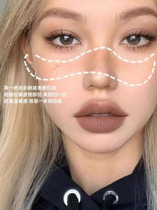 Matte Nude Tone Cheek Palette Asian Sensation Light Sun-Kissed Fine Shimmer Mixed Ethnicity Makeup Subtle Blush Coloring