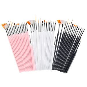 15Pcs/Set Nail Brush For Manicure Gel Brush For Nail Art Nail Brush Acrylic Liquid Powder Carving Gel Brush Nail Tools