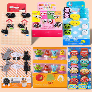 Sty⚡ Garpu Buah / Kue / Dessert Mini Bentuk Kartun Hewan Untuk Anak