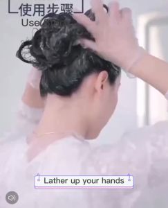 500ML Original Black Hair Color Shampoo Coloring Hair Dye Just 5 Minutes Turn Your White/Gray Hair Into Black All Natural and Organic Ingredients No Irritable Odor Hair Color Blackening Shampoo