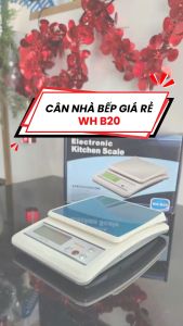 CÂN NHÀ BẾP WH B20 NHỎ GỌN - ĐA NĂNG