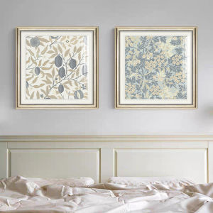 YASISHA | Vintage Plant Floral Wall Art for Bedroom Headboard Entryway and Living Room Sofa Background