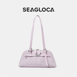 SeaGloca Dotted Texture Zipper Underarm Bag Adjustable Strap Metal Decor for women No 10022