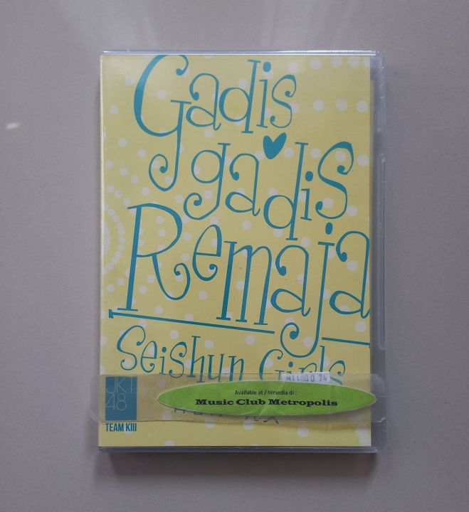 CD + DVD JKT48 TEAM KIII/ TEAM J- SEISHUN GIRLS/DAREKA NO