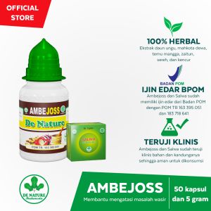 Ambejoss Salep Salwa De Nature Obat Kapsul Ambeien Atasi Benjolan Wasir Dalam Bab Nyeri Dan Perih