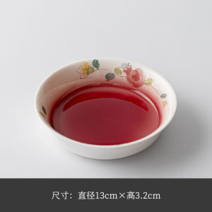 ชามชาเคลือบสีสันสดใส ชามชาเซรามิก ชามชาสำหรับใช้ในบ้าน ชามชาสำหรับชงชาแบบไม่ร้อน ชุดชงชาแบบกำลังเล็ก ชามชาแบบมีฝาปิด