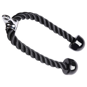 【Hospor】 Tricep Pull Down Rope Heavy Duty Nylon Biceps Triceps Back Shoulder Muscle Exerciser Pull Down Cable Machine Attachment for Home Gym