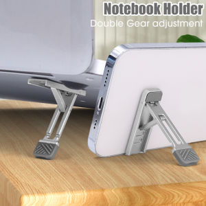 Laptop Stand Suspended Elevated Aluminum Alloy Ultra-thin Folding Lift Cooling Tablet Support Bracket