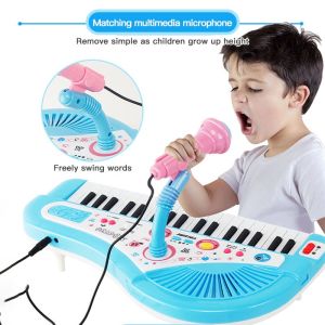 Anak-anak Piano Anak-anak Keyboard Elektronik Piano Mainan Musik dengan Mikrofon untuk Mainan Anak-anak Alat Musik Mainan Bayi Ready Stock Jakarata Alat Musik Untuk Usia 4-6 Tahun - Lazada