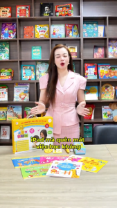 Bộ Sách Bút Chấm Đọc Học Tiếng Anh Cho Bé Bản 6 Cuốn (bìa mềm) - Tân Việt