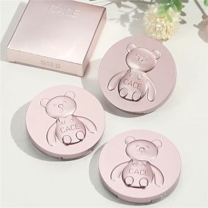 Phấn nền trang điểm Cace Bear dạng nén kiềm dầu che khuyết điểm Phấn nén mini kiềm dầu làm đầy lỗ chân lông chống nước - BUM STORE