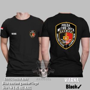 kaos polisi resmob tangan panjang terbaru - Tshirt resmob kasual