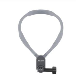 Selfie Phone Mount Neck Holder Strap Necklace Lanyard Centered Angle Adjustable Shoulder Chest View Support for GoPro Max Hero 10 9 8 7 6 5 Insta 360 DJI Action 2 iPhone Android