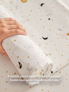 KAMONI | Thick Double Gauze Bed Sheet Set