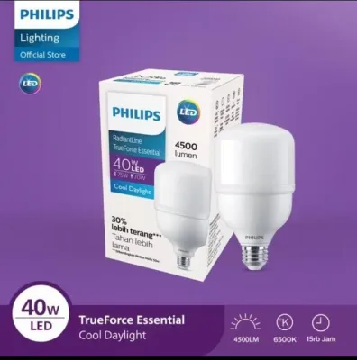 FLASH SALE LED BOHLAM LAMPU PHILIPSSS 40W/30W FREE GRATIS ONGKIR