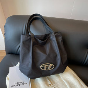 Large Capacity Oxford Cloth Tote Bag for Women 2024 New Fashion Single Shoulder Bag Commute Sports Bag Short Trip Travel Bag