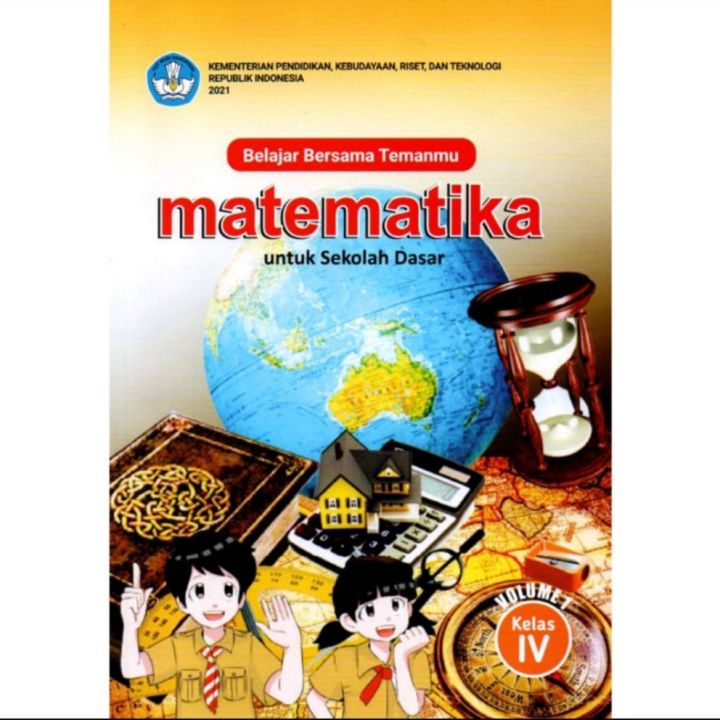BUKU MATEMATIKA VOL 1 SD/MI KELAS 4 KURIKULUM MERDEKA KEMENDIKBUD ...