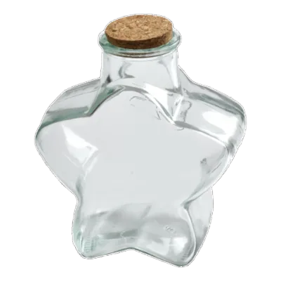 Creative DIY Gradual Color Paper Folding Star Bottle Wish Glass Drifting Bottle Lucky Star Birthday Gift Modern Minimalist Style